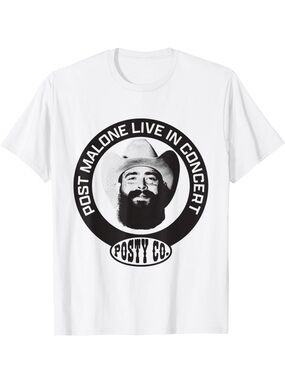 OFFICIAL POST MALONE MERCH TEE XL